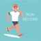 Let the app help you to record you best running result