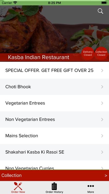 Kasba Indian Restaurant.