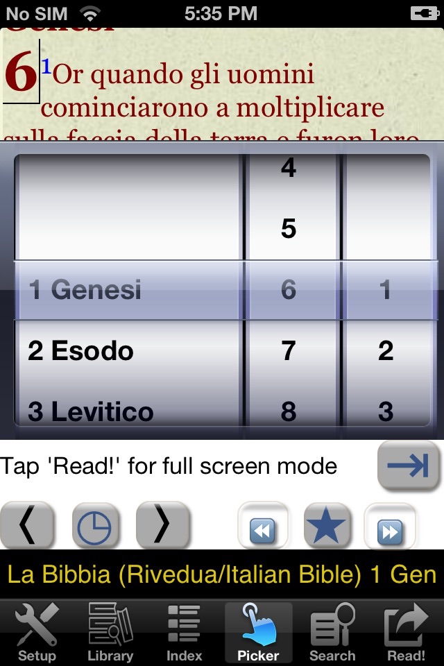 La Bibbia Rivedua (Italian) screenshot 4