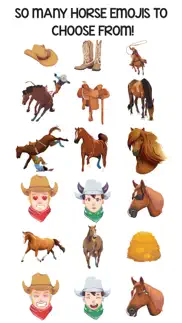 horsemoji - text horse emojis iphone screenshot 3