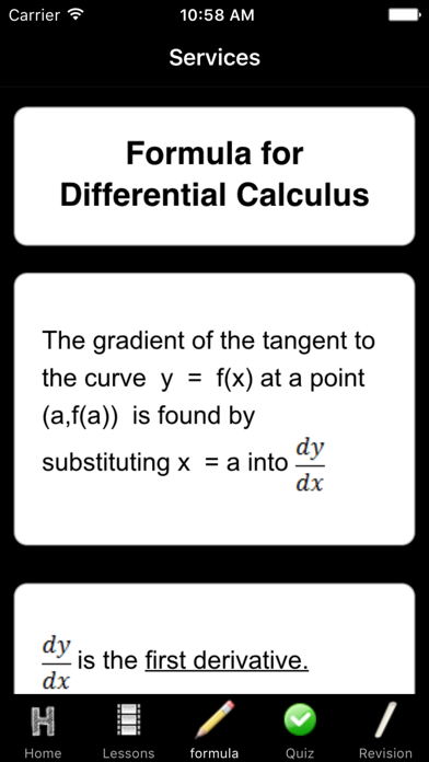 How to cancel & delete Differential Calculus Lessons from iphone & ipad 3