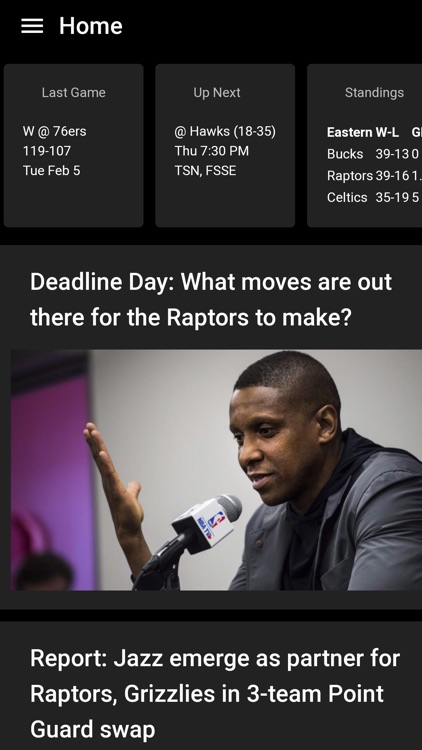 The Raptors Republic App