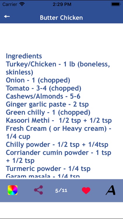 Indian Recipes - Cuisine Food screenshot-6