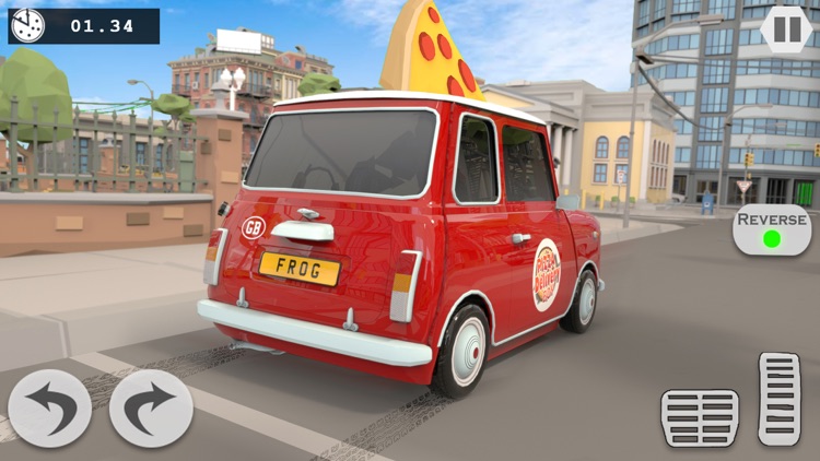 Pizza Delivery Boy Driving Sim screenshot-3