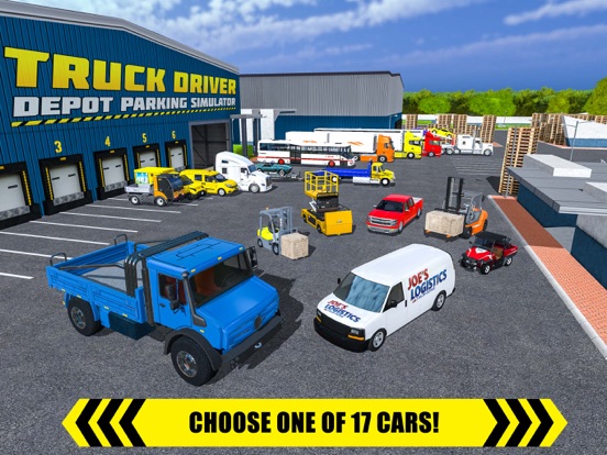 Игра Truck Driver: Depot Parking
