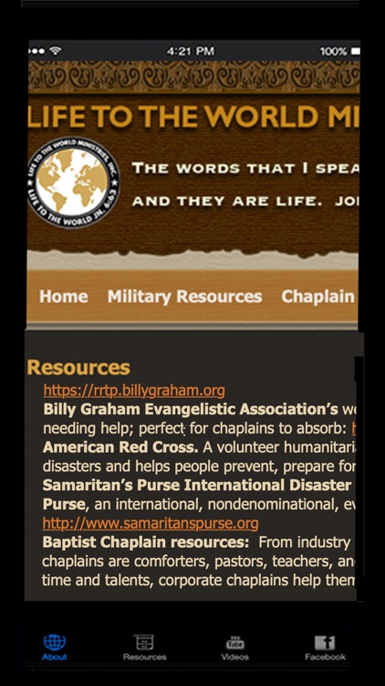 Chaplain Resources