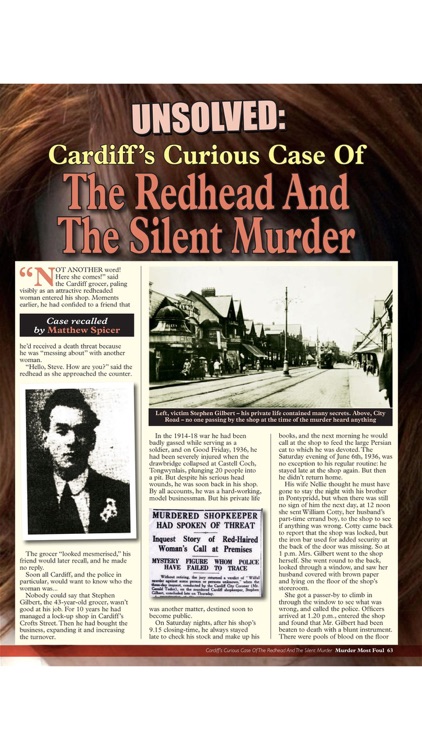 Murder Most Foul Magazine screenshot-4
