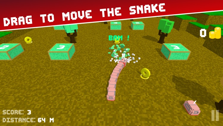 Snake Road 3D: Hit Color Block