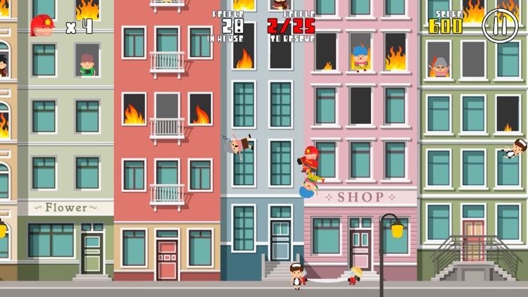 Flying Hero: City on fire