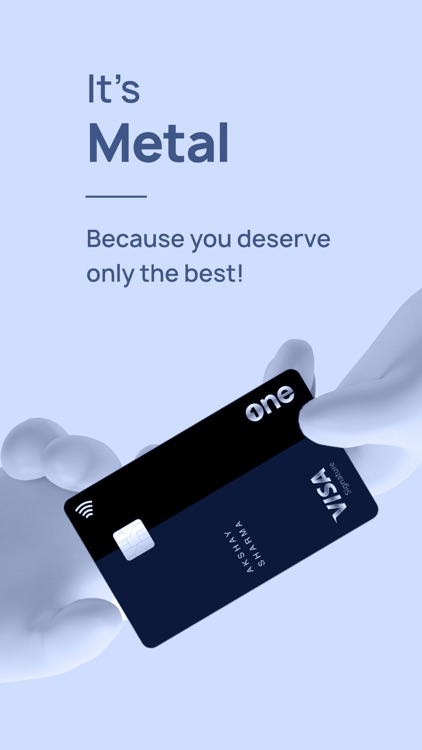 OneCard - Metal Credit Card