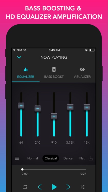 Bass Booster & EQ Amplifier