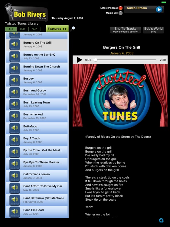 Bob Rivers Show Plus for iPad®