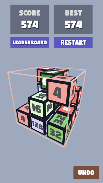 2048 3D - The Cube screenshot 3