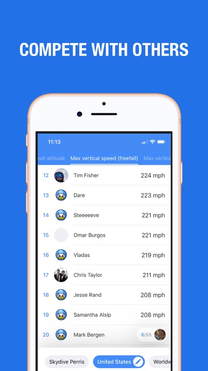 Skydive tracker and logbook screenshot-4