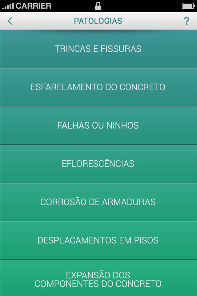 Patologias do Concreto screenshot 2