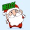 Merry Christmas Santa Stickers