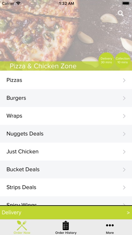 PIZZA & CHICKEN ZONE