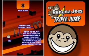 Banana Joes Triple Jump, game for IOS