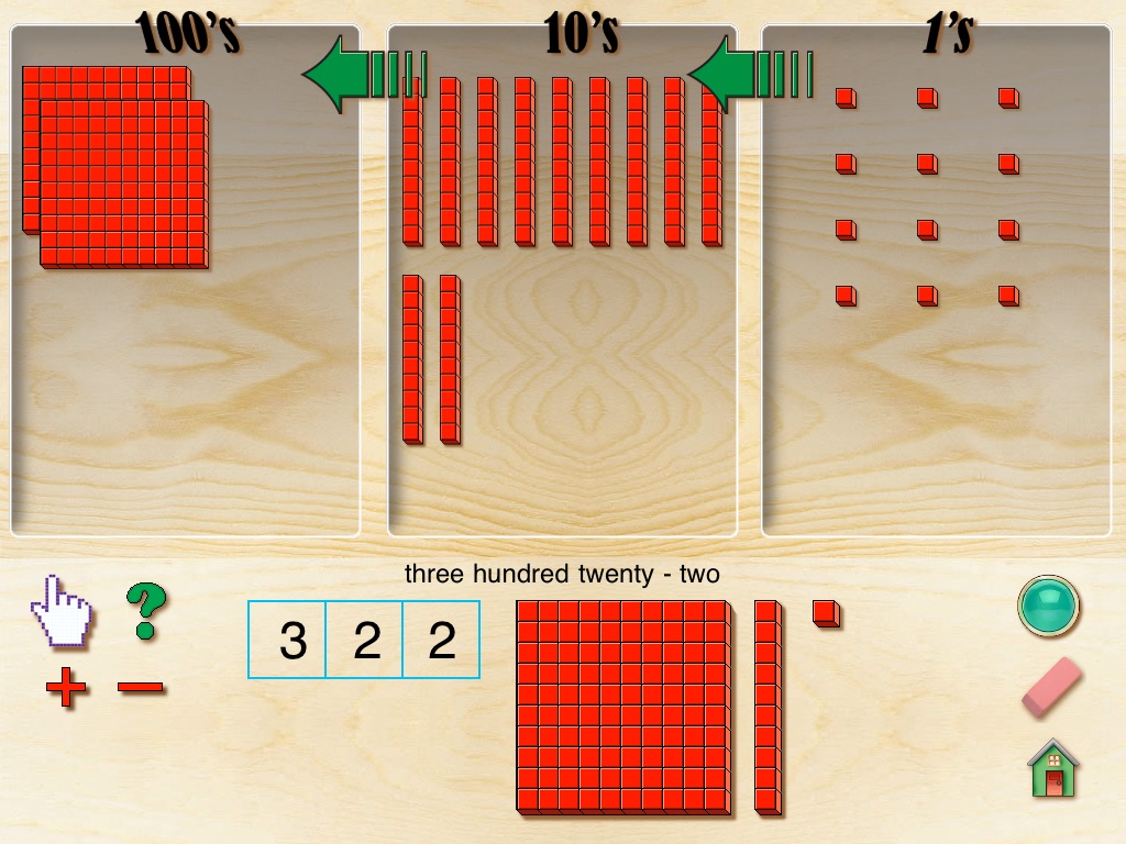 Hands-On Math Base Ten Blocks screenshot 4