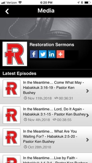 Restoration Church Bedford(圖2)-速報App