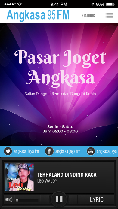 Angkasa Jaya 95 FM screenshot 2