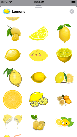 Lemony Lemon Stickers(圖3)-速報App