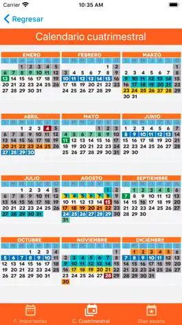 Game screenshot Calendario Académico UG apk