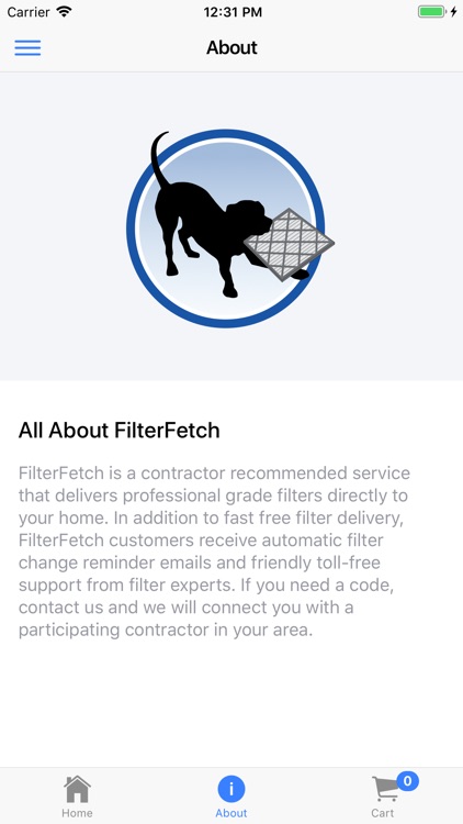 FilterFetch Mobile