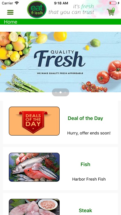 Eatfresh Online Ordering