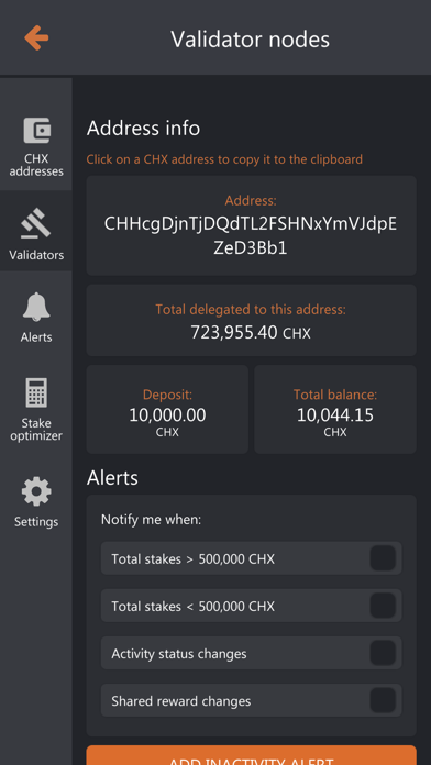 WeOwn Staking screenshot 4