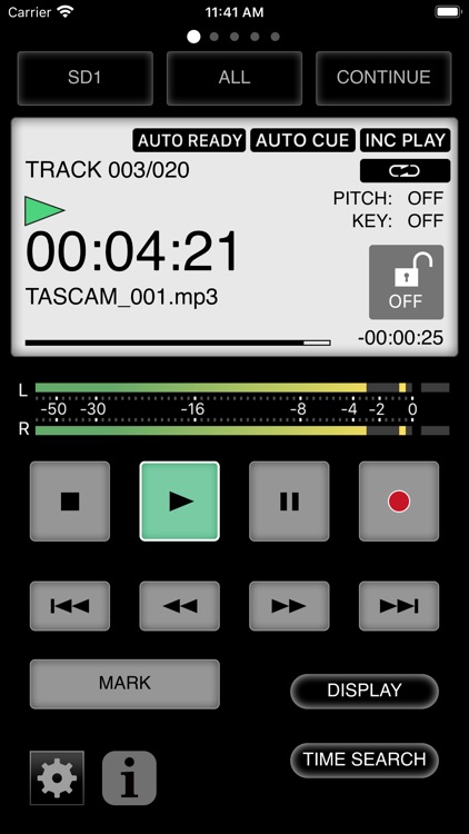 TASCAM SS250 CONTROL