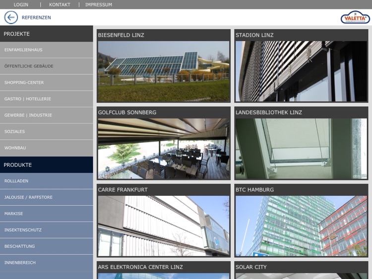 VALETTA Sonnenschutztechnik screenshot-3