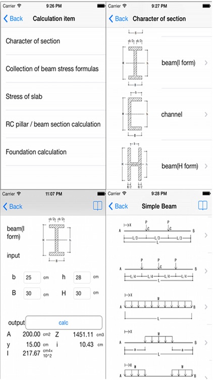 Structure support calculator