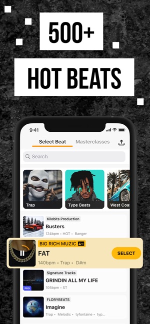 apps to rap over beats