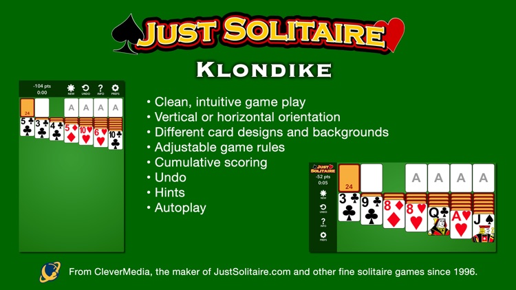 Just Solitaire: Klondike