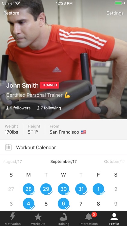 MyTraining Workout Tracker Log screenshot-4