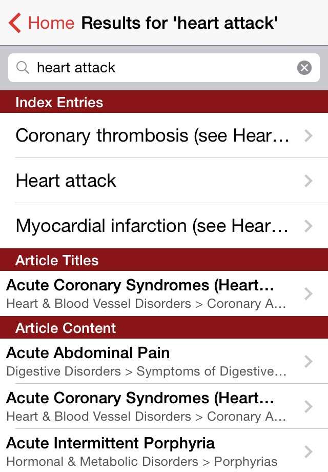 Merck Manual Consumer screenshot 4