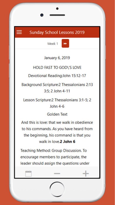 Sunday School Lessons 2019 screenshot 3