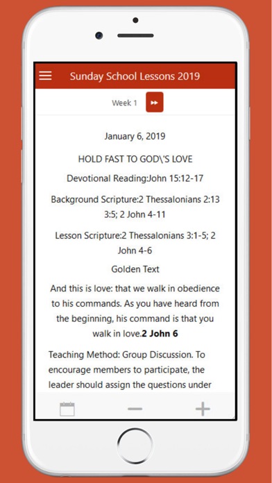 How to cancel & delete Sunday School Lessons 2019 from iphone & ipad 3