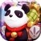 In the game, you need to help the little panda jump in the mountains