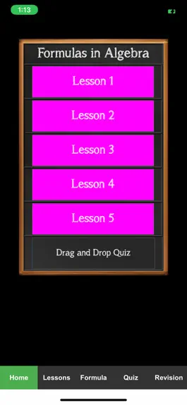 Game screenshot Algebra Year 8 Maths hack