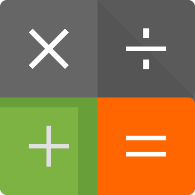 式と履歴が見れる電卓