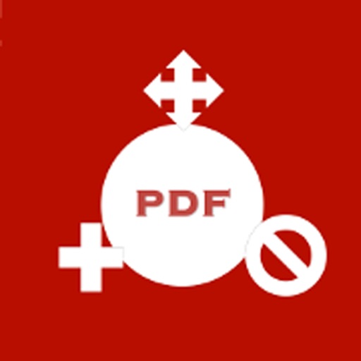 PDF Pages : Add,Move,Delete Icon