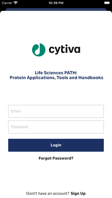 Cytiva PATH screenshot 2