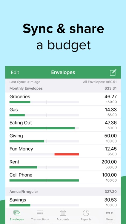 Goodbudget Budget Planner screenshot-0