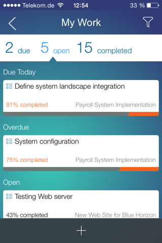 SAP Project to Go - náhled