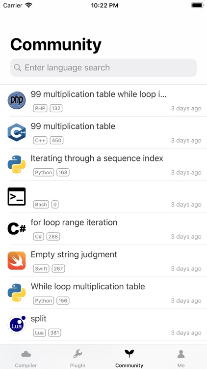 Cloud compiler programming screenshot-3