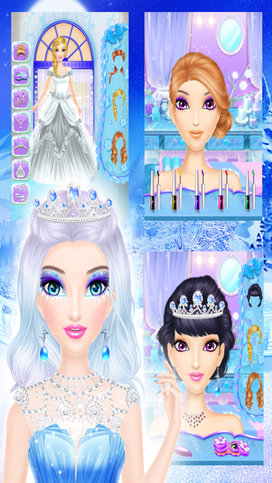 How to cancel & delete Ice Queen Makeover - Frozen Salon Girls Games from iphone & ipad 2