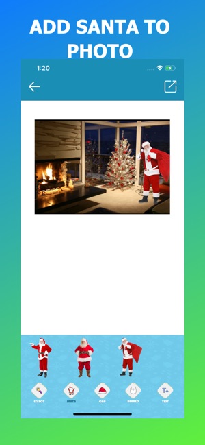 Add Santa to your photo