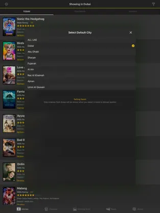 Captura de Pantalla 7 UAE Cinema Showtimes - Lite iphone